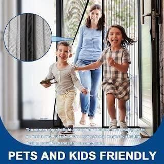 Magnetic Mosquito Screen Door Net Curtain