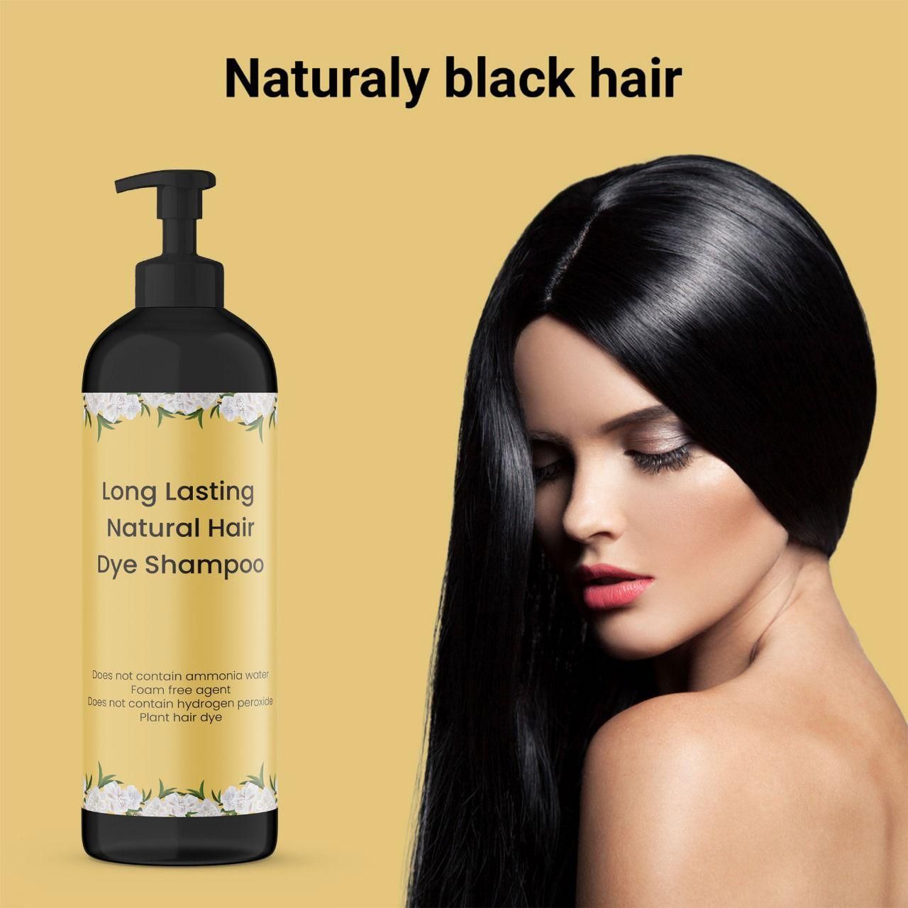 Long Lasting Natural Hair Dye Shampoo