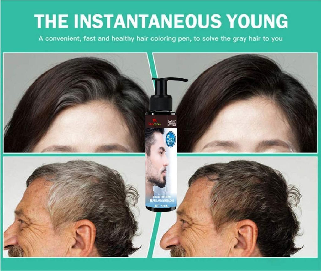 Hair Colour Shampoo for Men