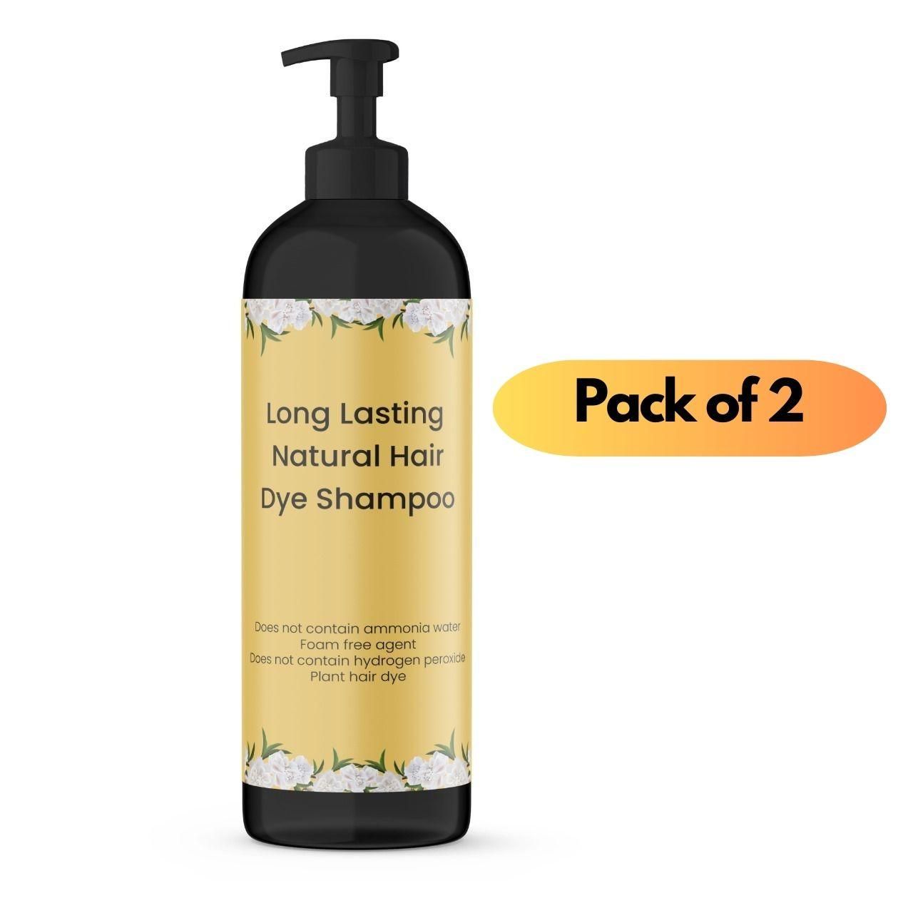Long Lasting Natural Hair Dye Shampoo